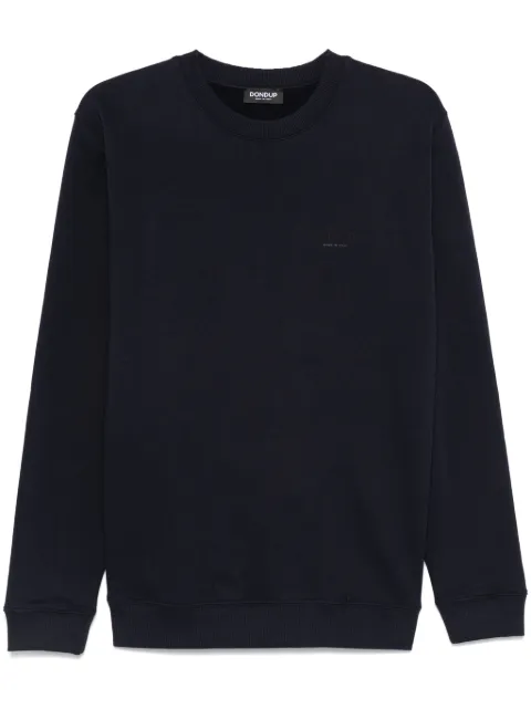 DONDUP sudadera con logo en relieve
