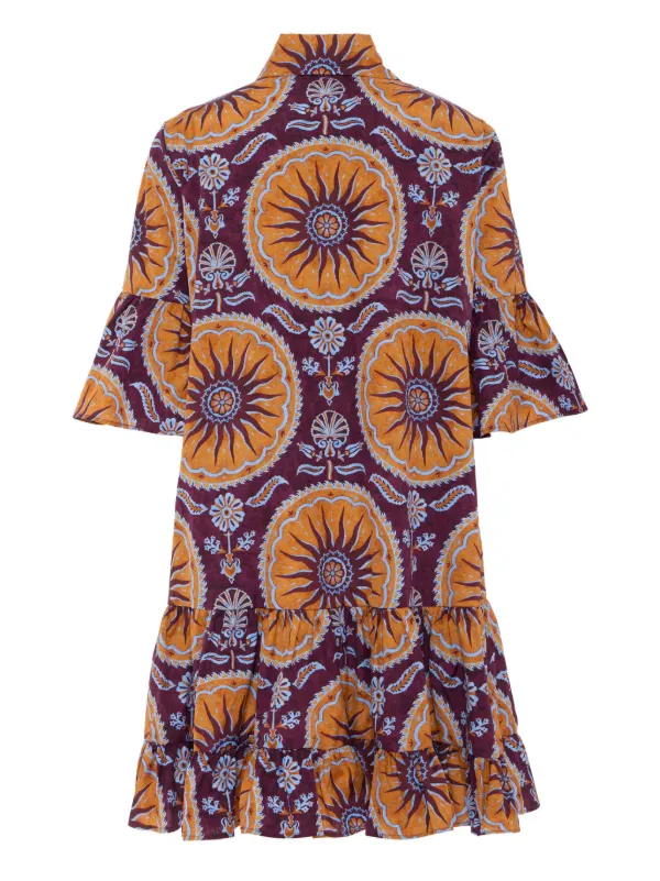 orange and purple mini dress Designer Clothes, Shoes & Bags for Women