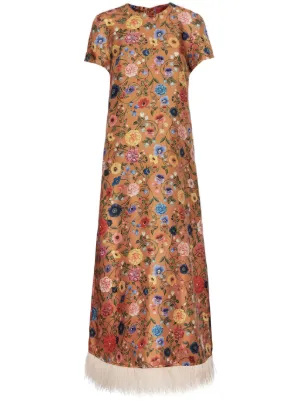 knee length dresses for ladies Lady J Denim Dress – JAN'S COUTURE main image 0
