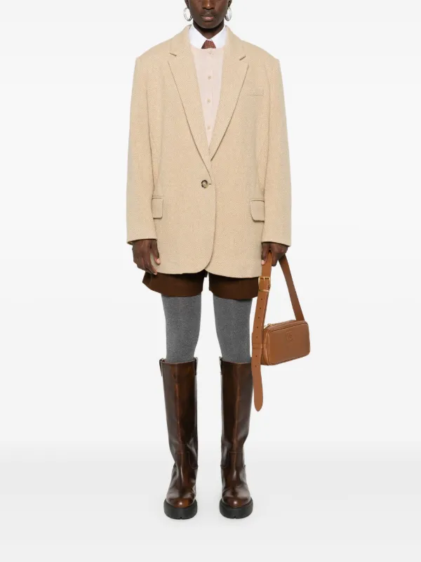 MARANT ÉTOILE Cikaito Blazer | Neutrals | FARFETCH