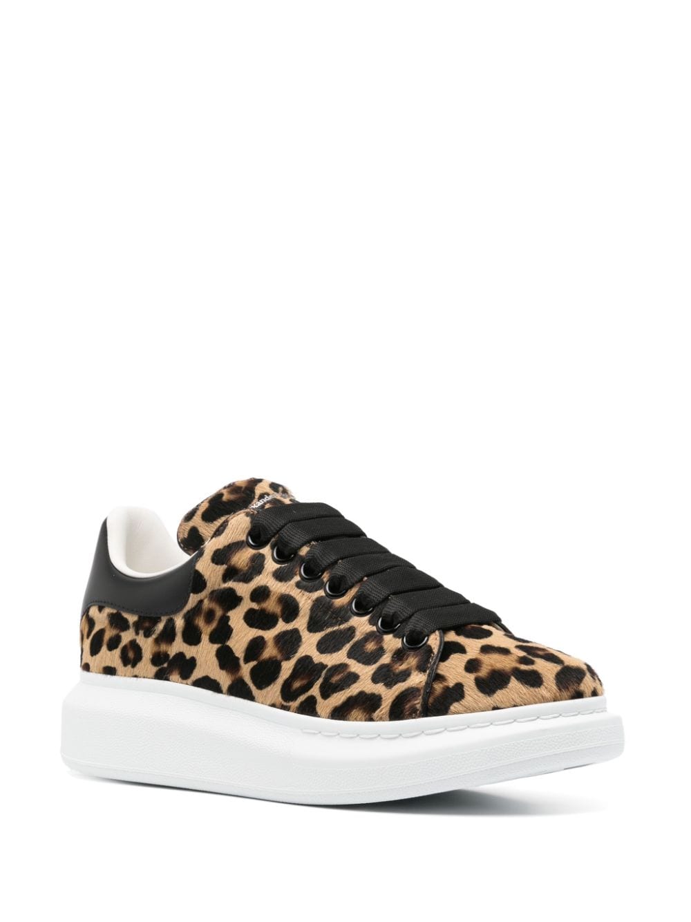 Shop Alexander Mcqueen Oversized Sneakers In Neutrals