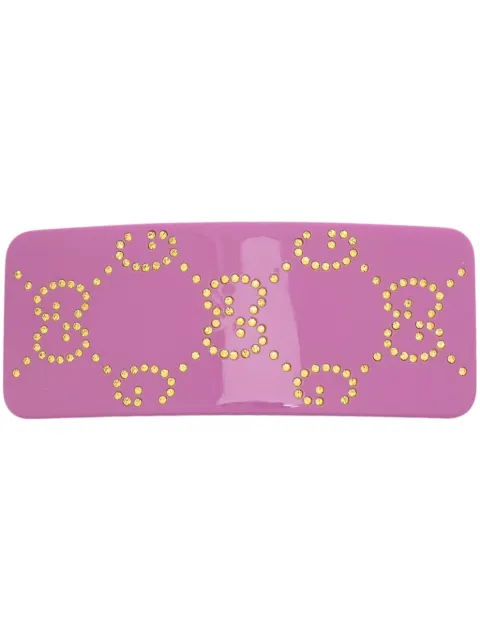 Gucci GG crystal-embellished hair accessory
