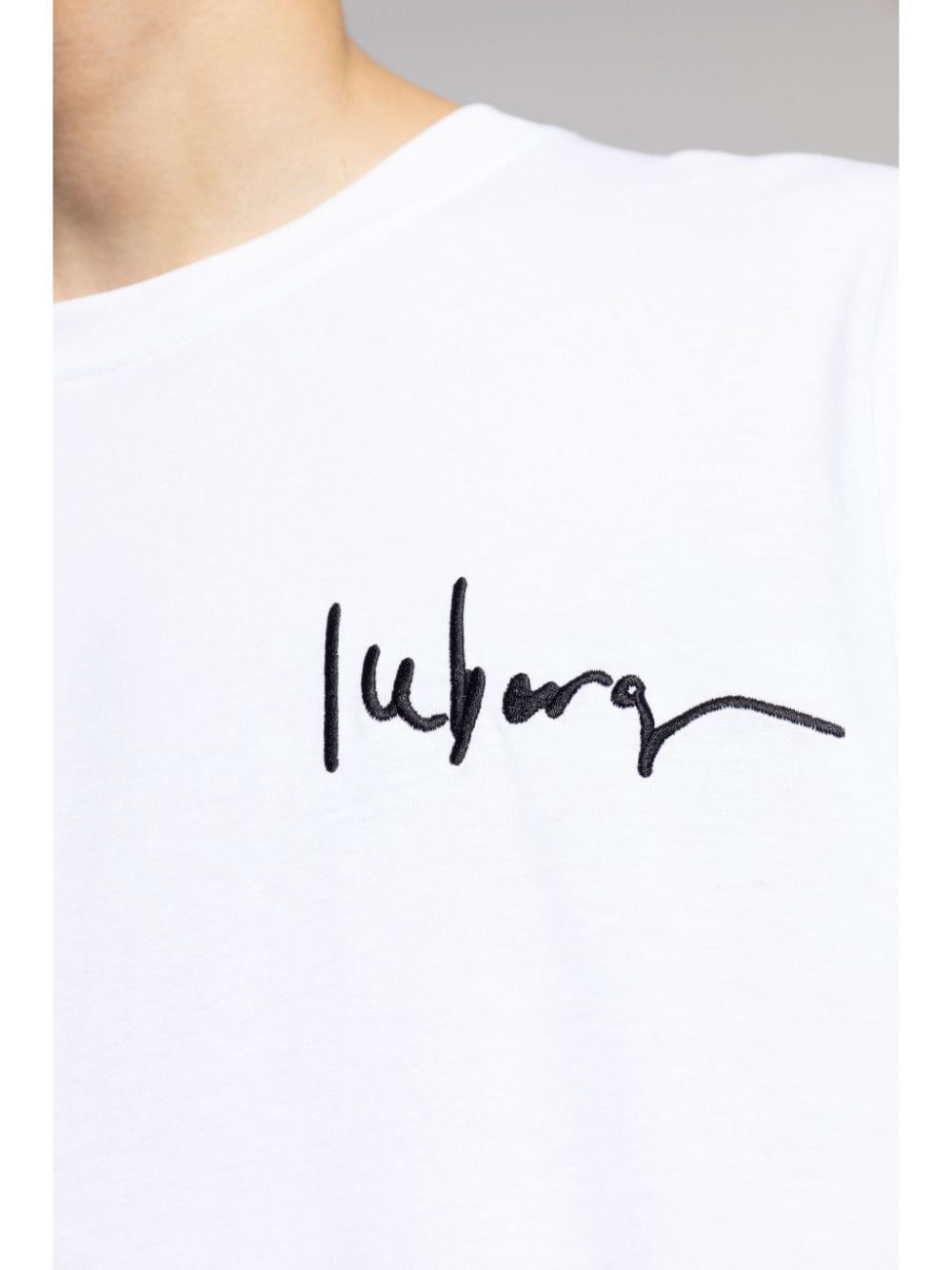 Shop Iceberg Branded T-shirt In White