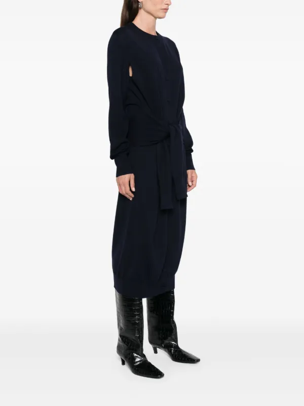Jil Sander ニットドレス | ブルー | FARFETCH JP