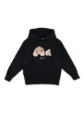 Palm Angels Kids Bear hoodie - Black