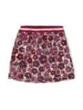 Simonetta sequin embellished skirt - Pink