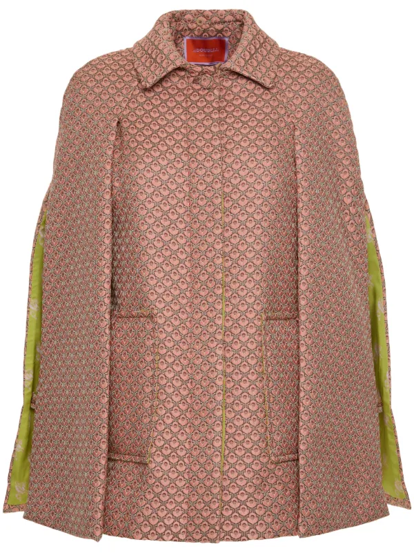 La DoubleJ Milano Mini Cape in Pink