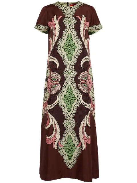 La DoubleJ Swing midi dress