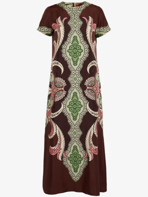 La DoubleJ Swing midi dress