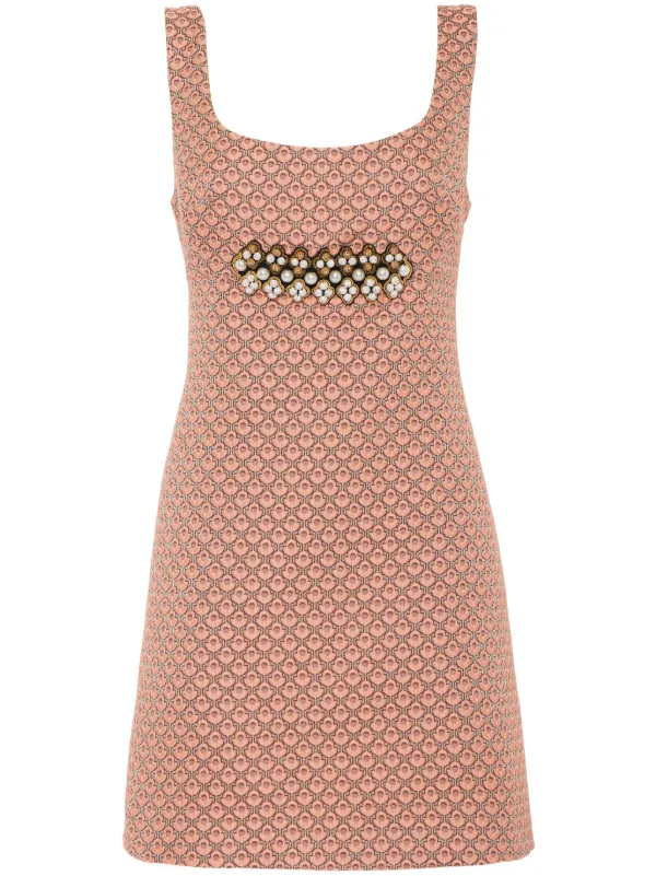 La DoubleJ Ella Mini Dress | Pink | FARFETCH HU
