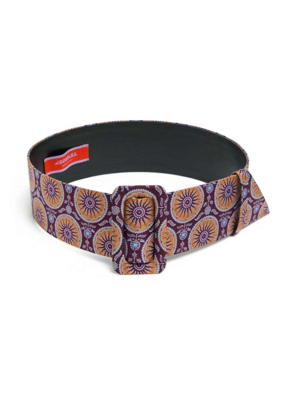 Shop La Doublej Sovereign Belt In Purple