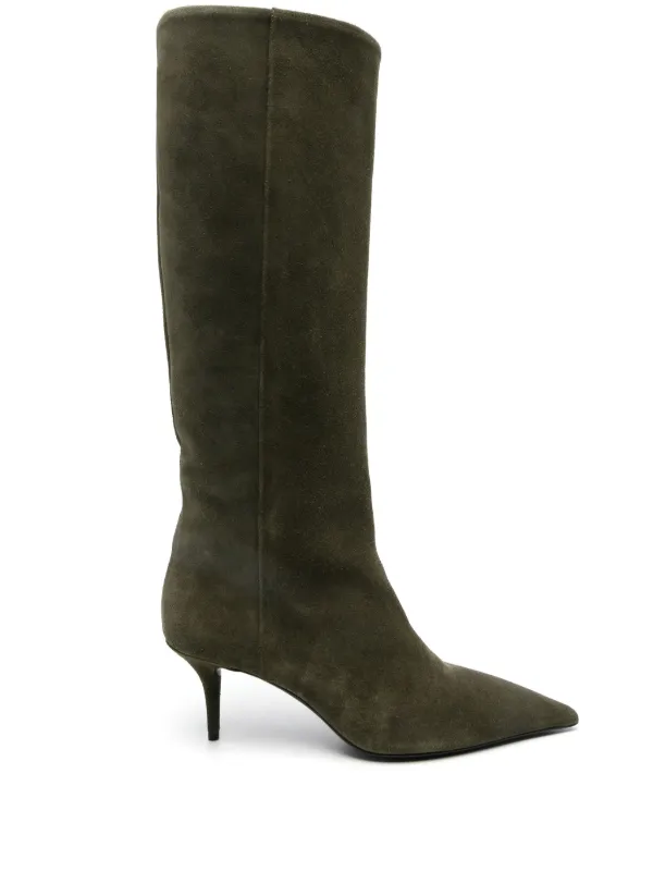 ファビアナヒィリップ　 FABIANA FILIPPI スエード　ブーツ Fabiana Filippi スエードブーツ | グリーン | FARFETCH JP