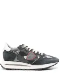Philippe Model Paris logo-patch sneakers - Blue