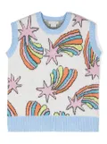 Stella McCartney Kids Shooting Stars vest - Blue