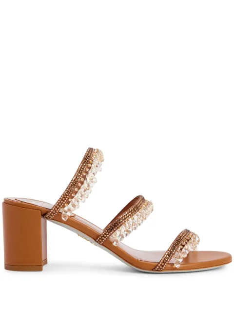 René Caovilla mules con tacón