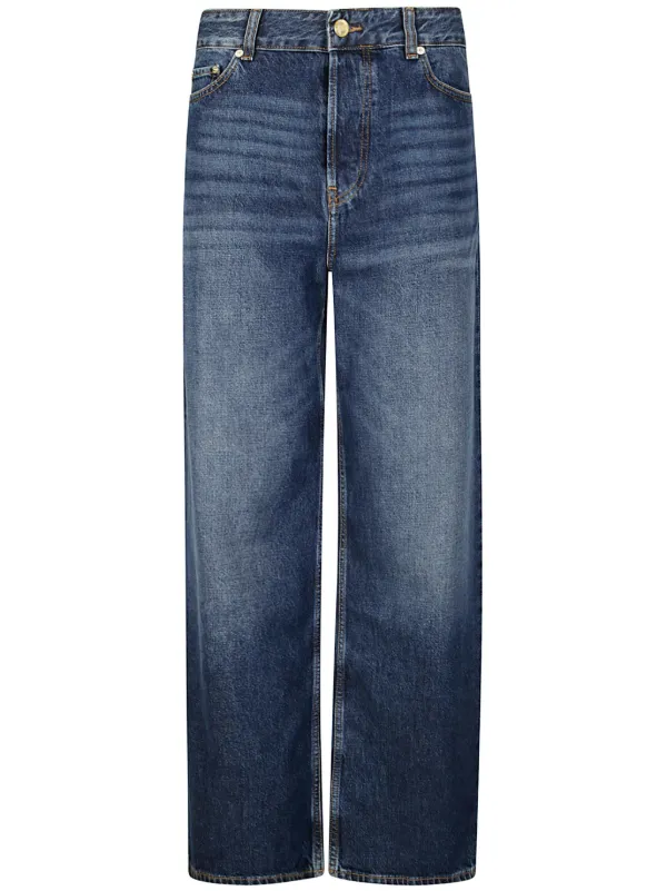 GANNI Izey Jeans | Blue | FARFETCH