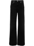 AGOLDE Harper straight-leg jeans - Black