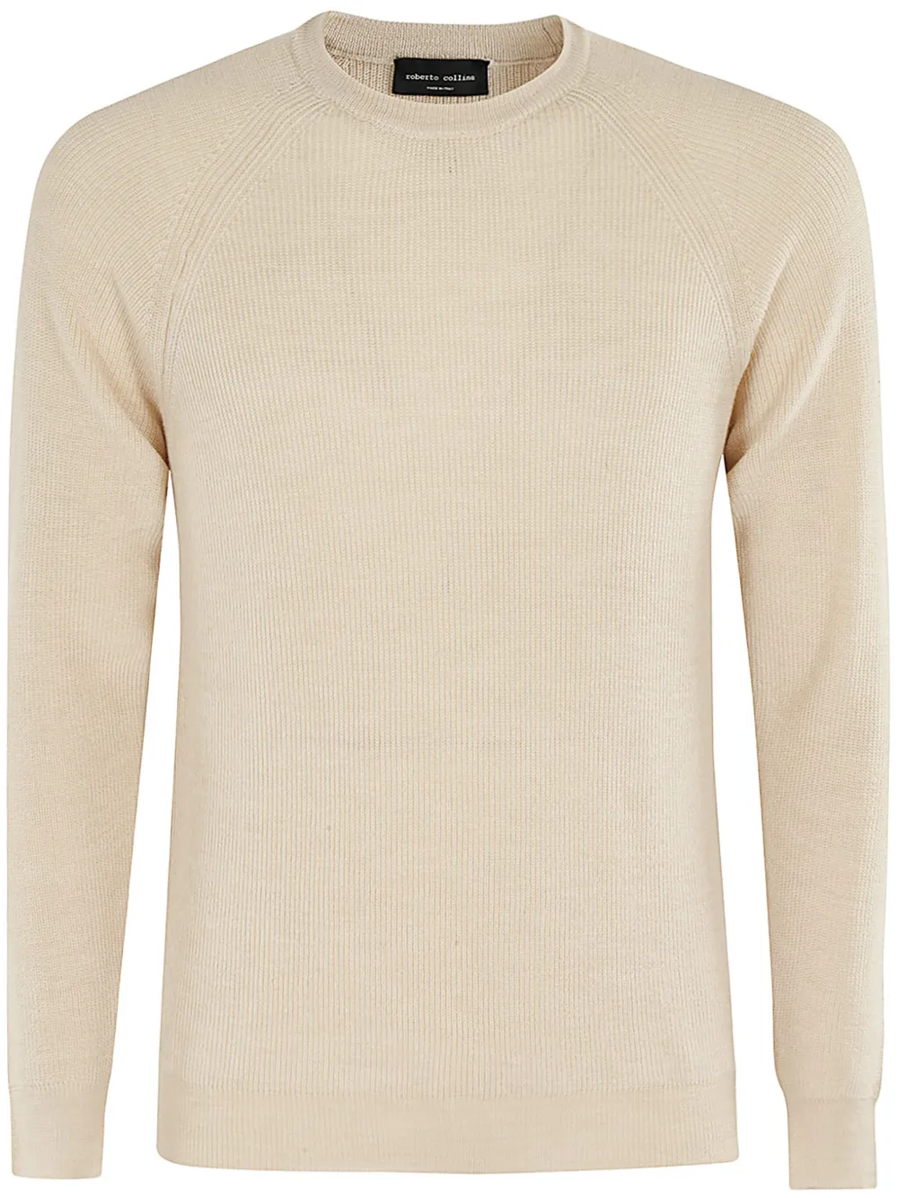 Roberto Collina Fijngebreide trui Beige