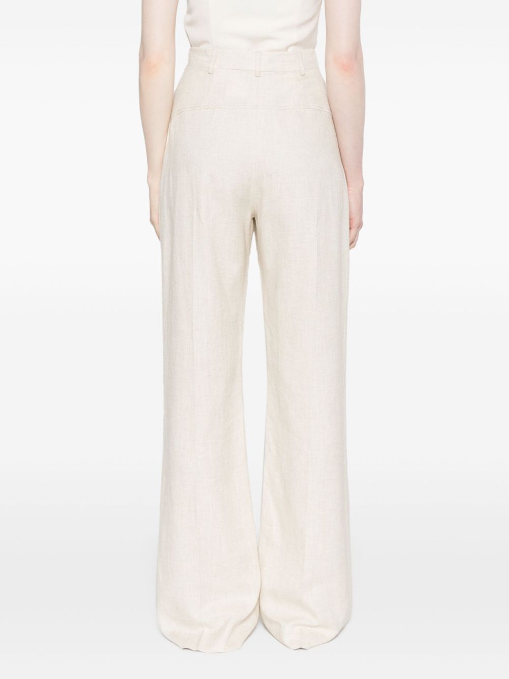 Jacquemus Le Pantalon Sauge broek Beige