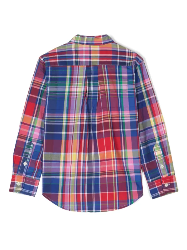 Gingham Camisa Ralph Lauren Multicolor Camisa Ralph Lauren Xadrez