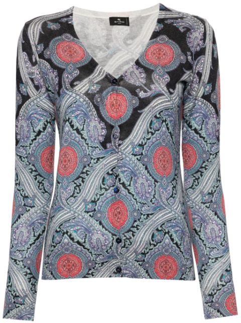 ETRO paisley-print cardigan Women