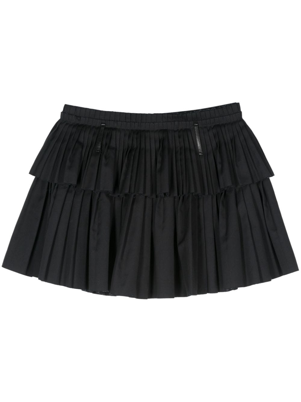 Alexander McQueen Pre-Owned 2010s pleated mini skirt – Black