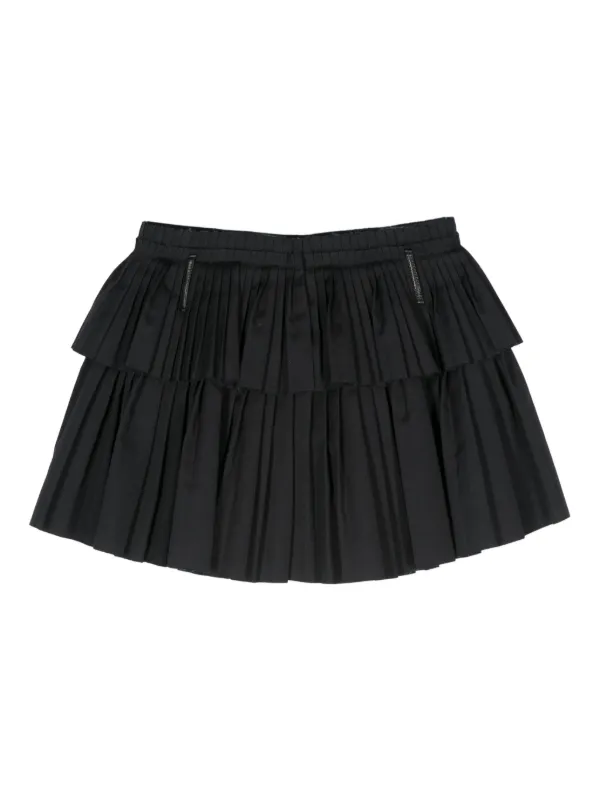 ミニスカート ALEXANDER MCQUEEN Women Mini Skirts 829318Q1BDB1080 Black Alexander McQueen Pre-Owned 2010s Pleated Mini Skirt | Black