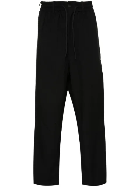 Y-3 pantalones rectos con motivo 3-Stripes