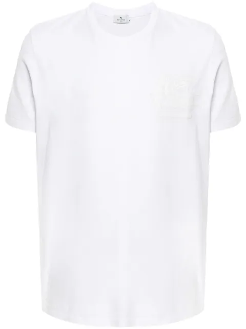 ETRO Pegaso-embroidered T-shirt