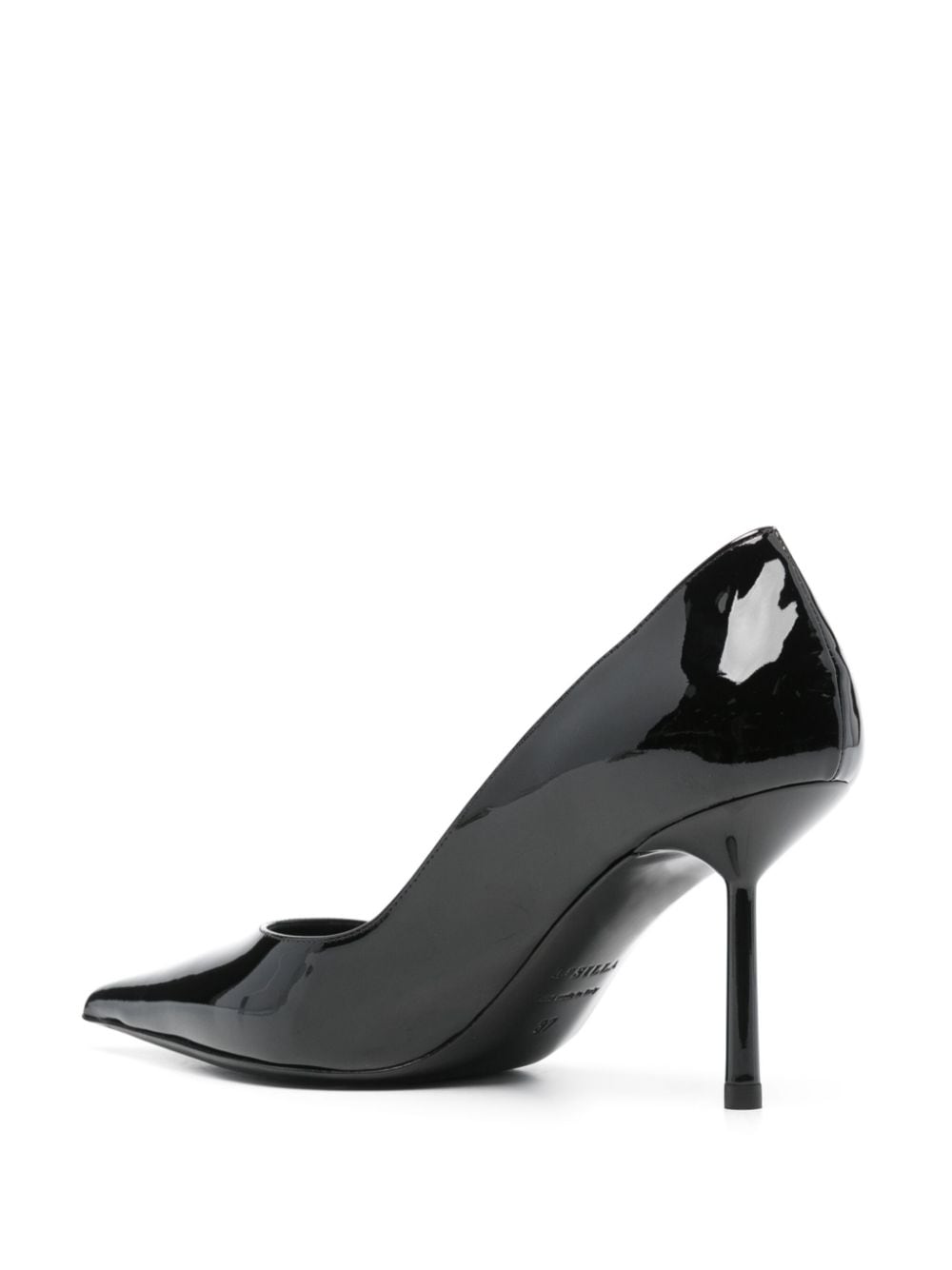 Shop Le Silla 80mm Bella Pumps In Black