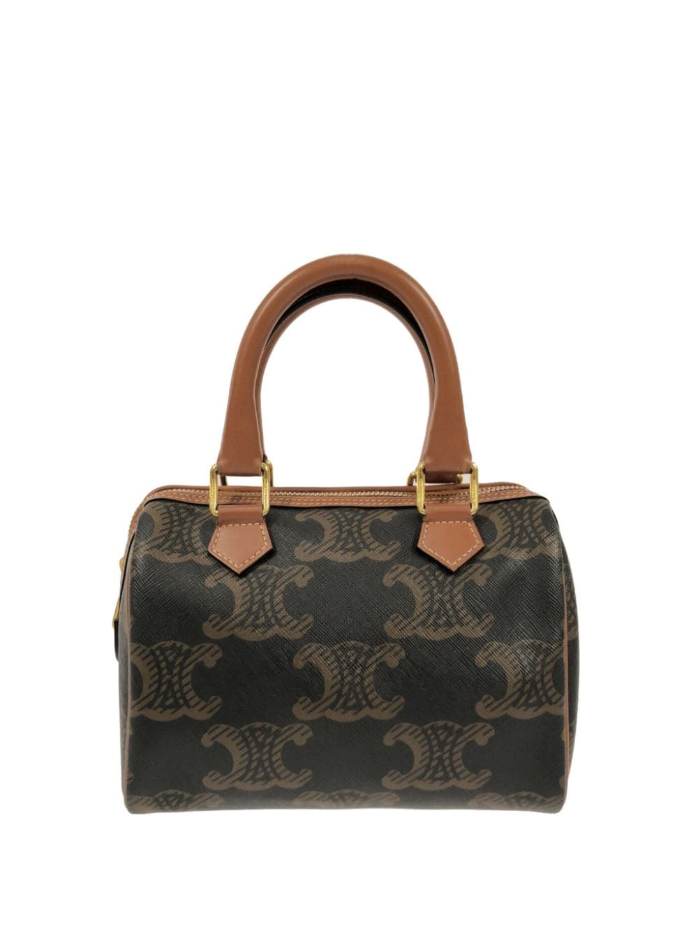 Céline Pre-Owned 2000-2023 Small Triomphe XL satchel - Bruin