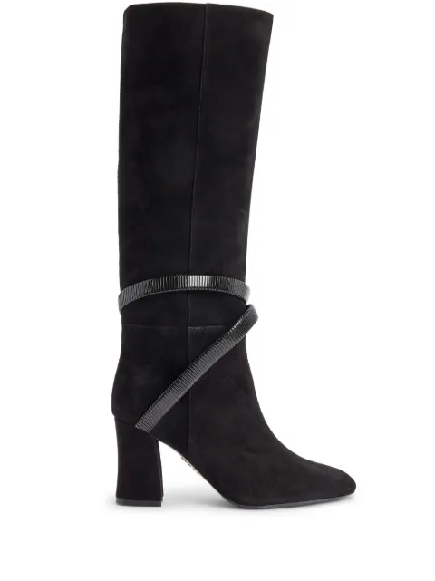 René Caovilla botas de gamuza