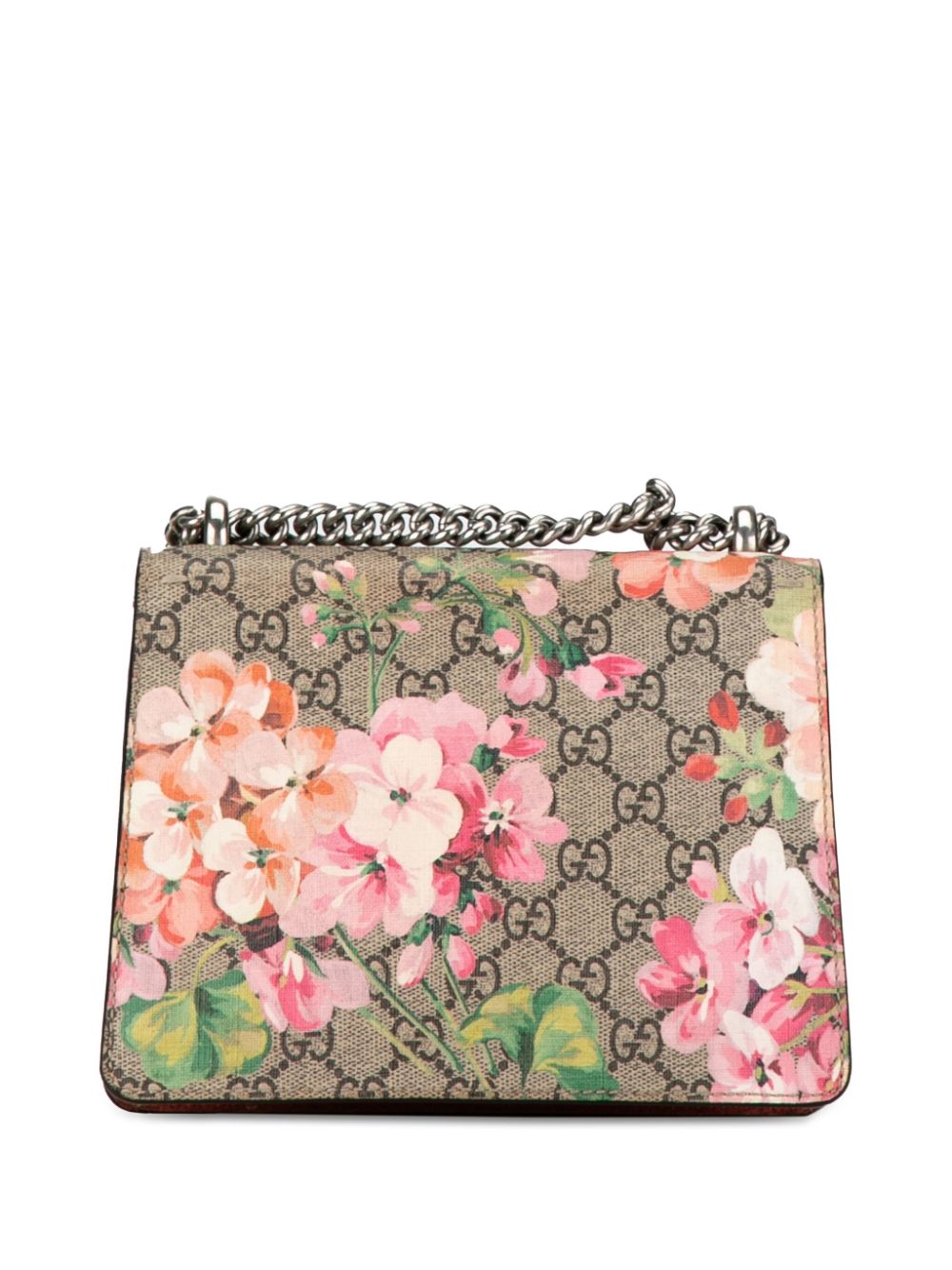 Gucci Pre-Owned 2016-2023 Mini GG Supreme Blooms Dionysus crossbody bag - Bruin