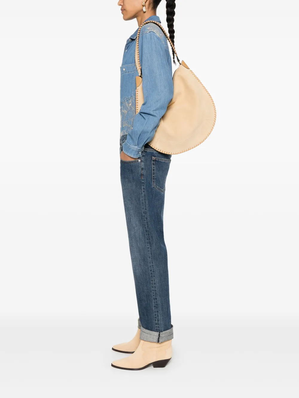 ISABEL MARANT Oskan tote bag - Bruin