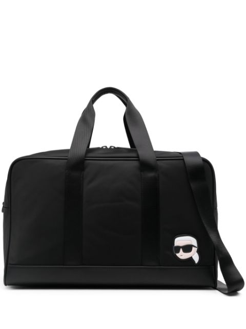 Karl Lagerfeld Ikonik Karl-appliqué duffle bag WOMEN