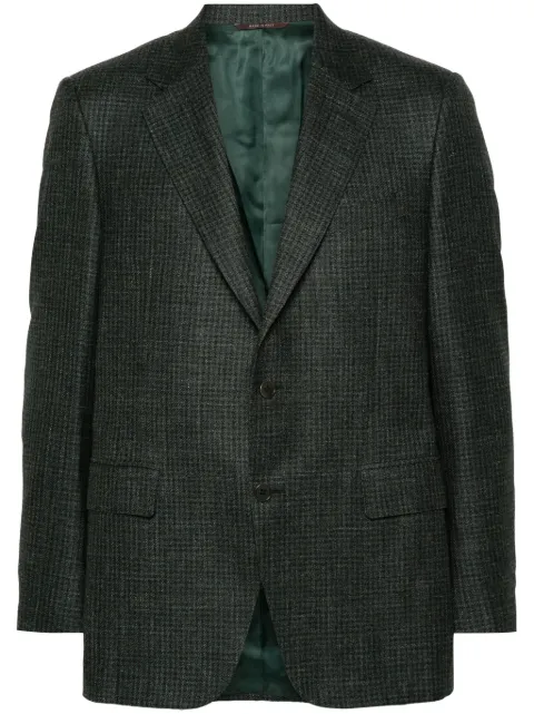 Canali Prince of Wales-pattern blazer