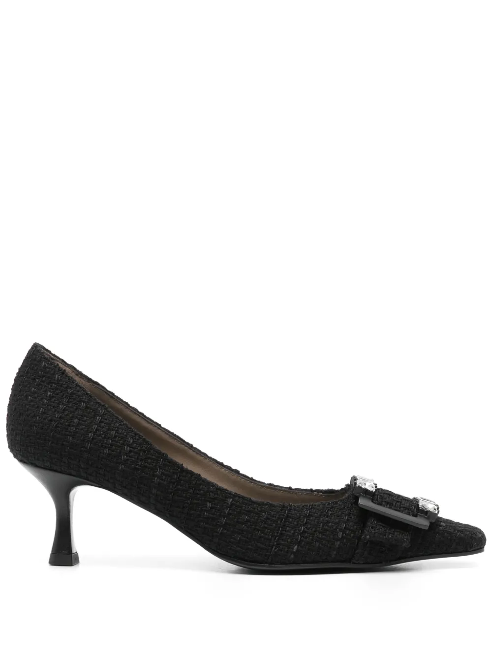 Roberto Festa 60mm tweed pumps Black