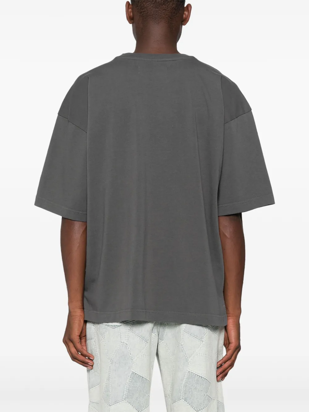 Maison MIHARA YASUHIRO T-shirt met patch Grijs