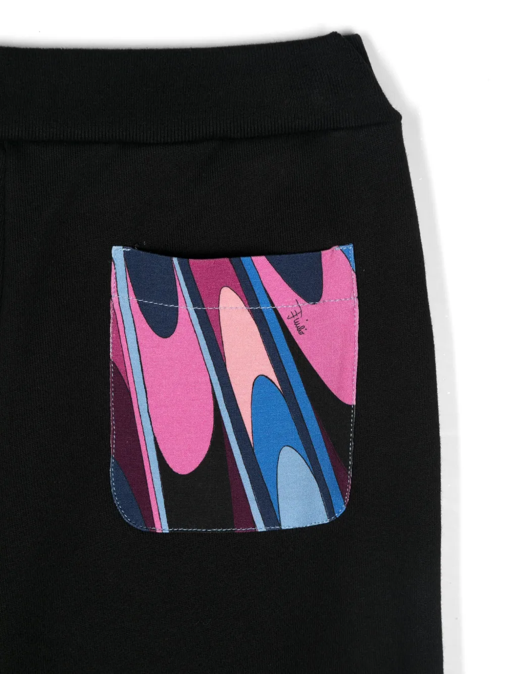 PUCCI Junior Trainingsbroek met Iride-print Zwart