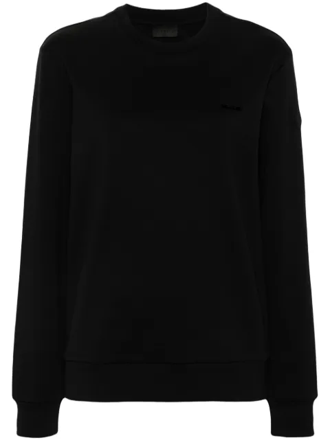 Moncler sweat à plaque logo