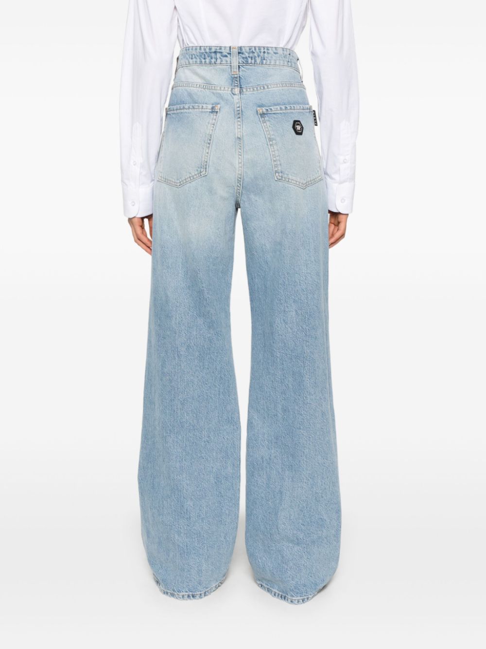 Philipp Plein ripped trousers Women