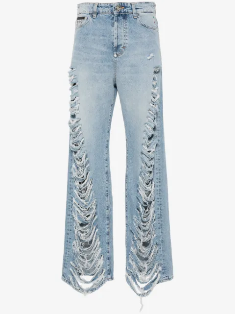 Philipp Plein ripped trousers