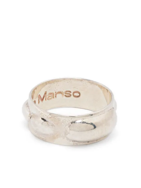 LA MANSO Anel com logo gravado