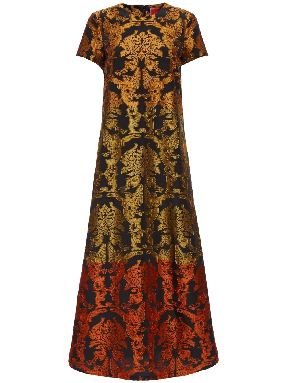 La Doublej Super Swing Maxi Dress In Black