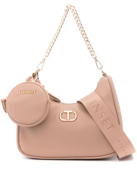 TWINSET Oval T-plaque shoulder bag