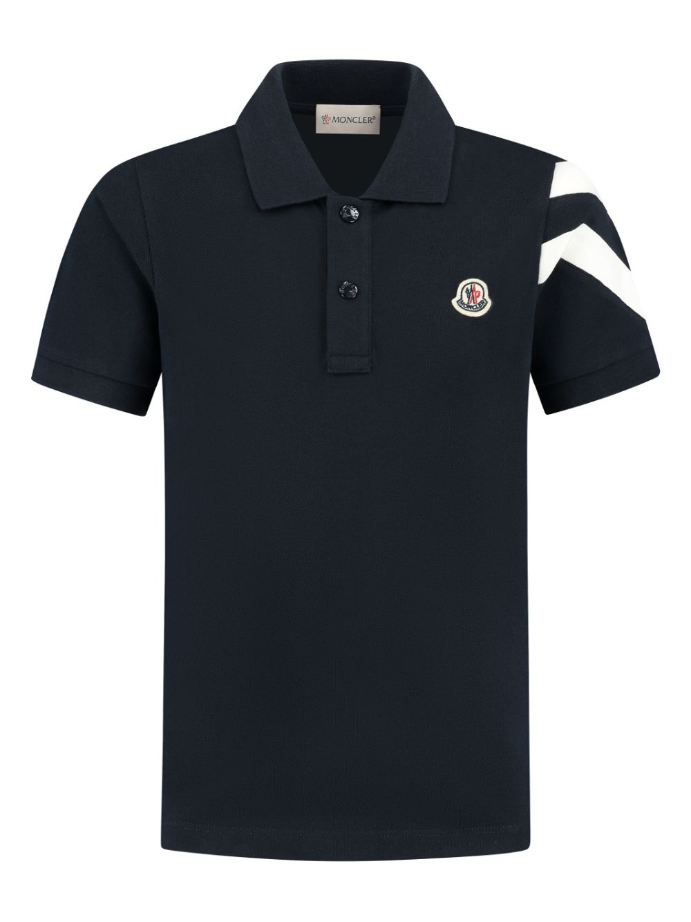 Moncler Enfant SS polo shirt - Blue