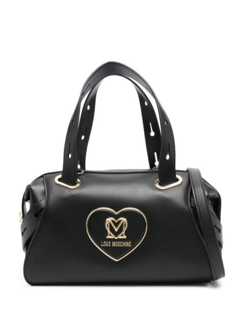 Love Moschino logo-plaque tote bag Women