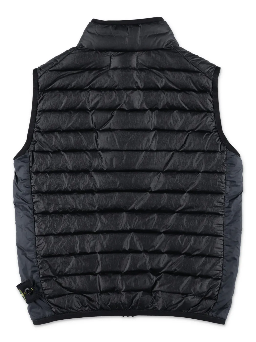 stoneislandjunior Stone Island Junior Gilet met Compass-logopatch - Zwart