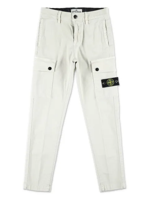 Stone Island Junior Compass-badge trousers 
