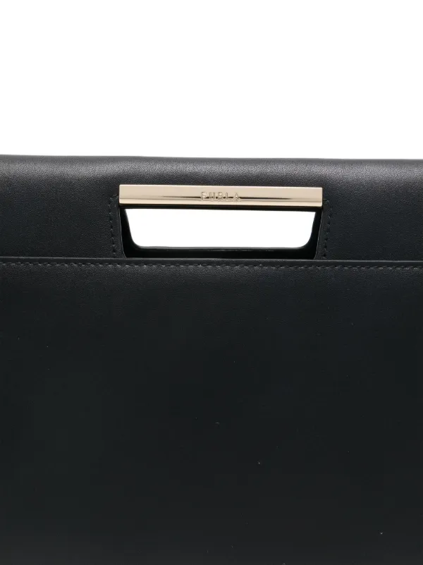 Furla レザー クラッチバッグ | ブラック | FARFETCH JP
